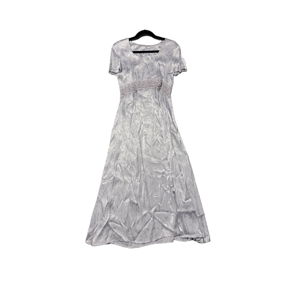 Jody California Dresses & Skirts - Vintage Ice blue satiny dress. Maxi . The brand is Jodie California USA Sz 6